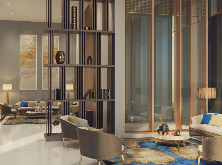 Godrej Connaught One - Living Room