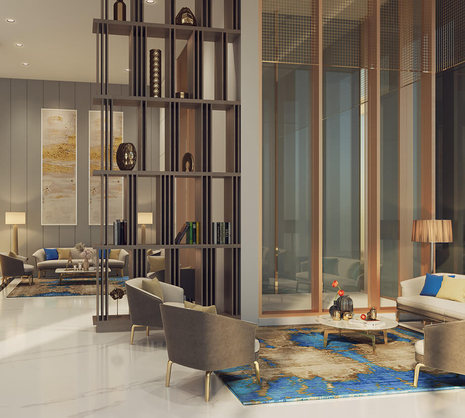 Godrej Connaught One - Living Room